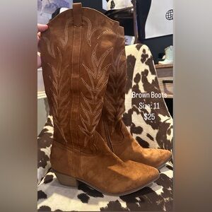 Brown Cowgirl Boots